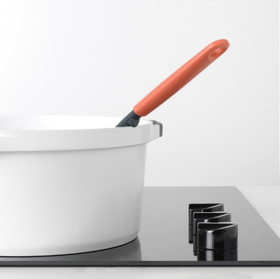 Spatulë kuzhine Brabantia Tasty+, najlon rezistent nxehtësie, rozë
