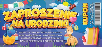 Ftesa ditëlindjeje Party, set 10 copë, letër 350g, shumëngjyrëshe