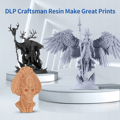 Rrëshirë 3D Anycubic DLP Craftsman, 1L, UV 365–405nm, gri