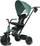 Tricikël Qplay Elite Platinum, sedilje 360°, deri 25 kg, jeshil