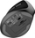 Maus Natec CRAKE, për majtakë, wireless, Bluetooth, USB, i zi