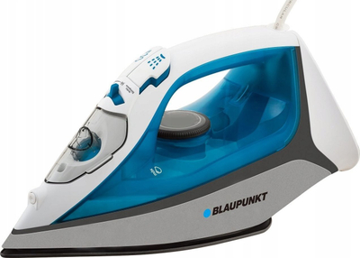 Hekur me avull Blaupunkt VSI511, 2600W, bazë qeramike, blu e bardhë