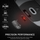 Mouse gaming CORSAIR M55 Wireless, optik, pa kabllo, i zi