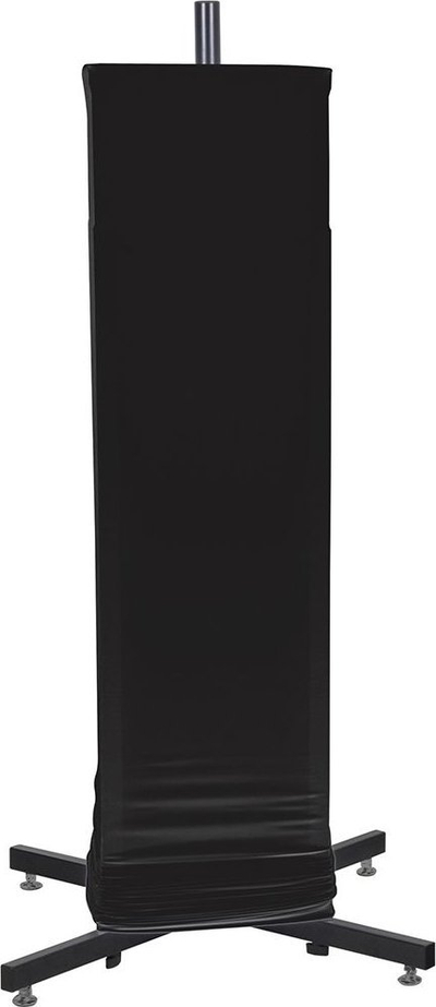 Stativ skene Stand4Me Tower Set, lartësi 85–165 cm, mban deri 23 kg, i zi edhe i bardhë