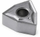 Insert tornimi negativ Pafana WNMG 080404 SU FK25W, për inox dhe çelik, gri