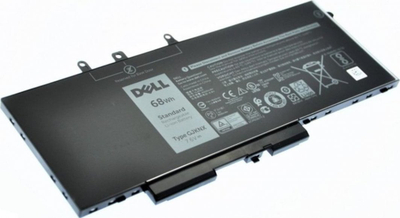 Bateri për Dell Primary, 68W/HR, 4 qeliza