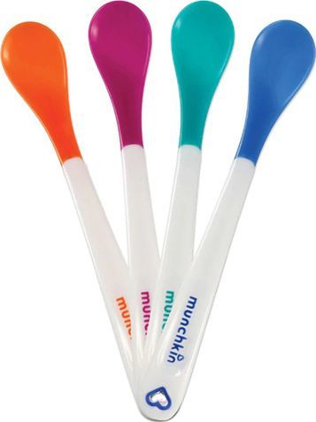 Lugë për fëmijë Munchkin Hot Safety, 4 copë