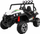 Buggy elektrik për kalamaj S2588, 2 x 12V, 2 vende, i bardhë