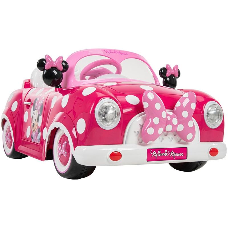 Makina elektrike Disney Minnie Mouse Ride-on, 7.2V, rozë
