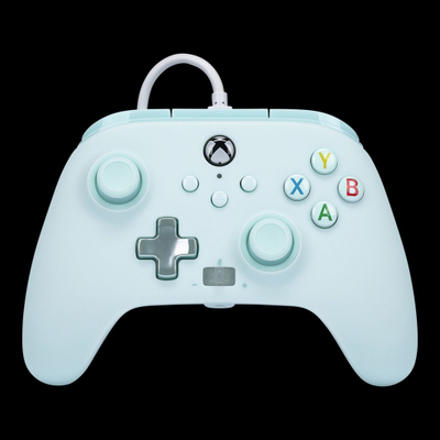 Kontroller PowerA Xbox Enhanced Cotton Candy, me kabllo, i kaltër