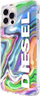 Këllëf telefoni Diesel Clear Case Digital Holographic AOP për iPhone 12 / 12 Pro, transparent, holografik
