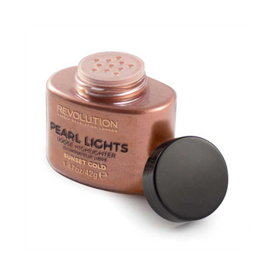 Revolution Pearl Lights Loose Highlighter - Sunset Gold