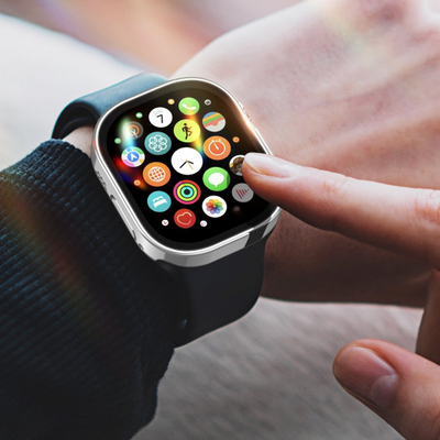 Këse smartwatch Dux Ducis Hamo për Apple Watch Ultra 49mm, metalike, argjendi