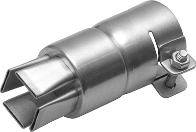 Grykë për stacion saldimi me ajër të nxehtë PR, 10 x 10 mm, metal, ngjyrë argjendi