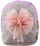 Çantë shpine për fëmijë Braided Bow Bunny, 21cm, 2L, vjollcë pastel