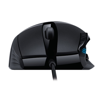 Mouse gaming Logitech G402 Hyperion Fury, me kabllo, USB, i zi