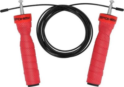 Litar kërcimi me peshë Spokey Pump BK 941222, 300 cm, kushineta metalike, doreza të kuqe