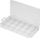 Kuti plastike organizuese Wentronic 90149, 18 ndarje, transparente