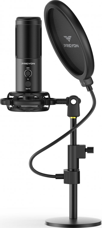 Mikrofon Preyon USB Buzzard Scream, i zi