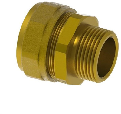 Fiting drejt HELA PEX 1", 32x3.0 mm, bronz DZR