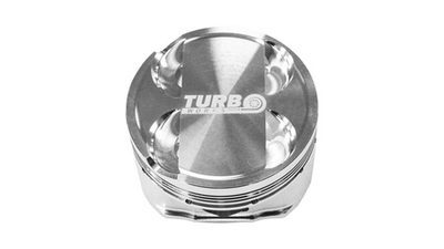 Pistona të farkëtuar TurboWorks 2JZ-GTE, 86.5mm, kompresion 10.0:1, argjendtë