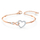 Byzylyk për femra Swarovski Infinity 5518869, rozë i artë