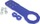 Grep tërheqës përpara MTuning_F, alumini, universal, blu