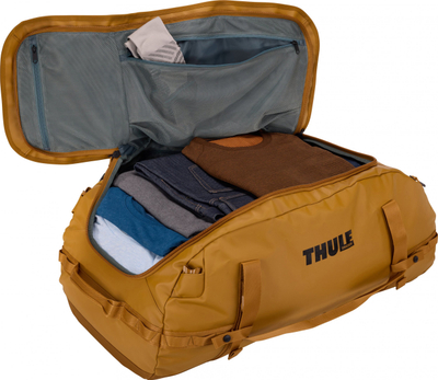 Çantë udhëtimi Thule Chasm Duffel 90L, rezistente ndaj ujit, portokalli