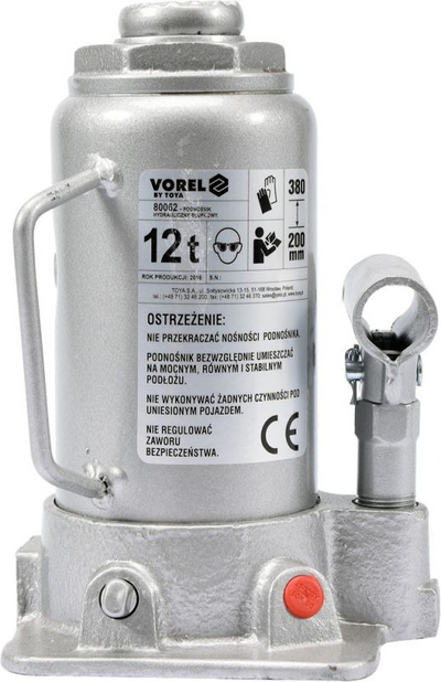 Ngritës hidraulik Vorel, 12 ton, 20-38 cm