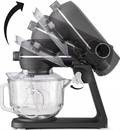 Makina e kuzhinës Caso, tas xhami 4.5L, 1800W, e zezë