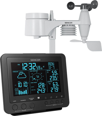 Stacion moti Sencor SWS 9700, ekran 5.8\", sensor wireless 5 në 1, shumëngjyrësh