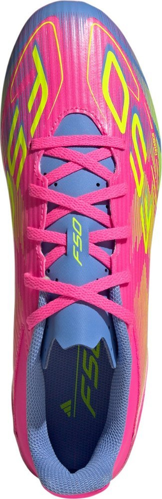 Këpucë futbolli Adidas F50 Club FG MG JH6420, për bar të gjallë dhe sintetik, të zeza