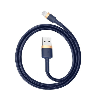 Kabllo karikimi Baseus CALKLF-CV3, USB A në Lightning, 2 m, blu