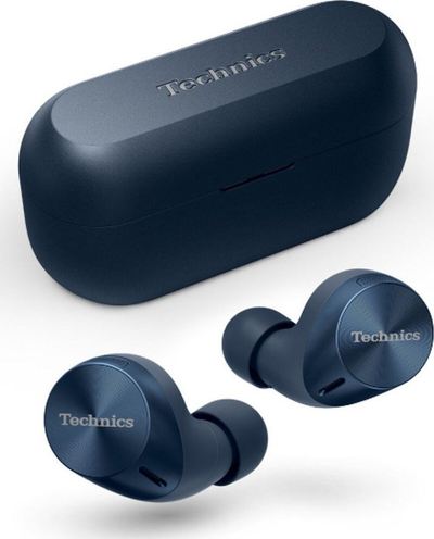Kufje pa tela Technics EAHAZ60M2EA, true wireless, me anulim zhurme, blu
