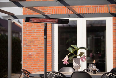 Ngrohës infra të kuq Sunred Royal Diamond Dark RD-DARK-25S, 2500W, telekomandë, i zi IP55