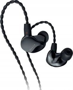 Kufje in-ear Razer Moray, monitor ergonomik, dizajn me dy drajvera, të zeza