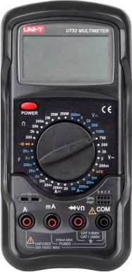 Multimetër universal Uni-T UT52, DC AC, ekran i madh, i kuq