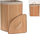 Shportë rrobash Bathroom Solutions Corner Laundry Basket, bambu, natyrale