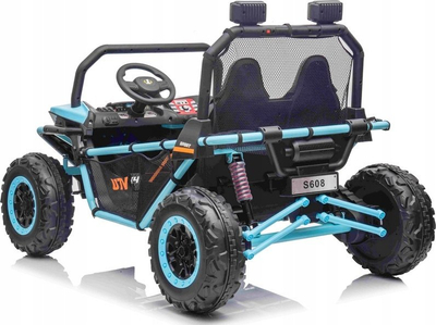 Makina elektrike për kalamaj BMG S608, 4x4, me drita dhe zë, blu
