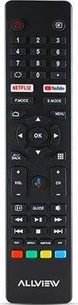TV Allview QL43ePlay6100-U, 43", Smart QLED, 4K Ultra HD, i zi