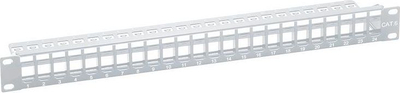 Patch panel LogiLink NK4044, 24 porta, 1U, i zi