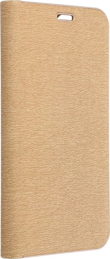 Kapak portofol Luna Book për Xiaomi Redmi Note 12s, me xhep për karta, ari elegant