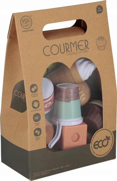Set lodër kuzhine Mega Creative Zest Kuchenny Zywnosc, 16x25x9 cm, shumëngjyrësh
