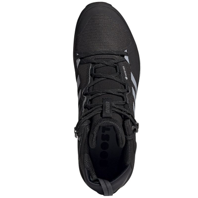 Këpucë për mal Adidas Terrex Skychaser 2 M FZ3332, GORE‑TEX, shollë Continental, të zeza
