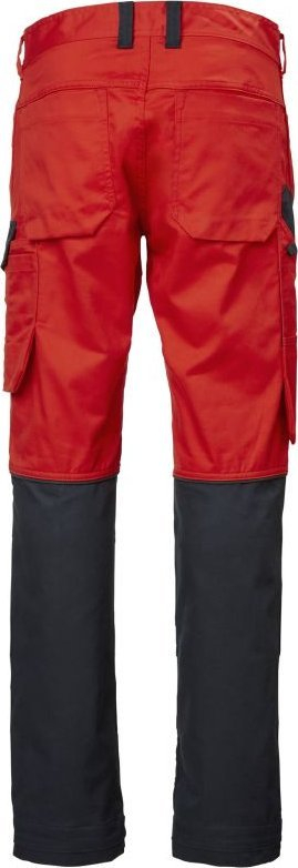 Pantallona pune Helly Hansen Manchester 77523, me xhepa pune, për jastëk gjuri, kuqe me të zeza