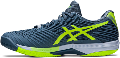Патики тенис ASICS Solution Speed FF 2, мрежа, амортизација, сини со зелено