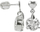 Vathë Brilio Silver 436 001 00409 04 - 3.26 g, woman