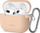 Mbulesë silikoni Tech-Protect për Apple AirPods 3, me karabinë, Caffe Latte