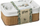 Set shporta Five Simply Smart, 3 copë, bambu dhe poliester, bezhë