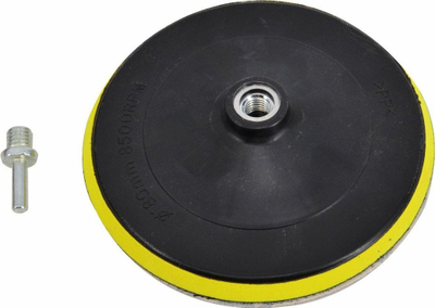 Disk mbajtës Silver DISC 180mm universal, me sistem çiçak, i zi
